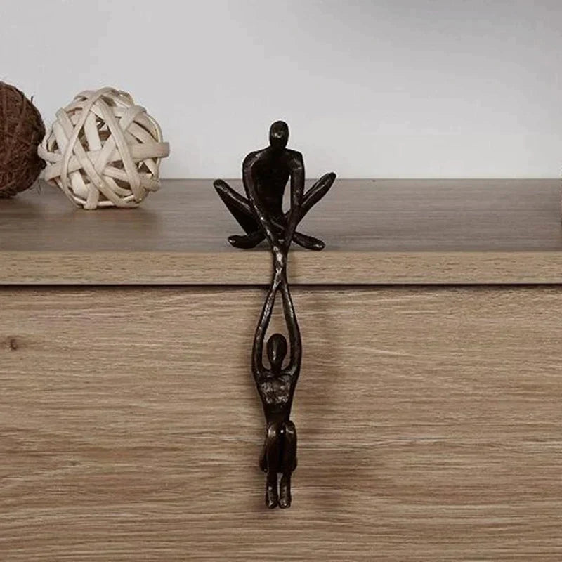 Ewige Liebe Und Kraft Skulptur – Symbolisiert Harmonie Und Vertrauen 1