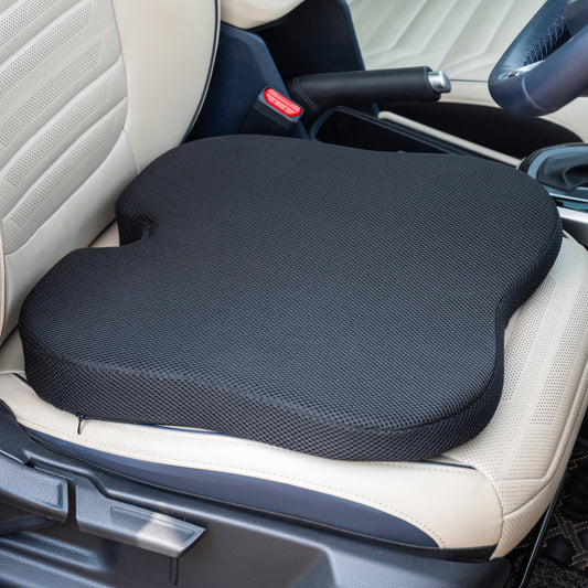 FOVERA Gel-Memory-Schaum-Autositzkissen – Ergonomischer Komfort für lange Fahrten 0