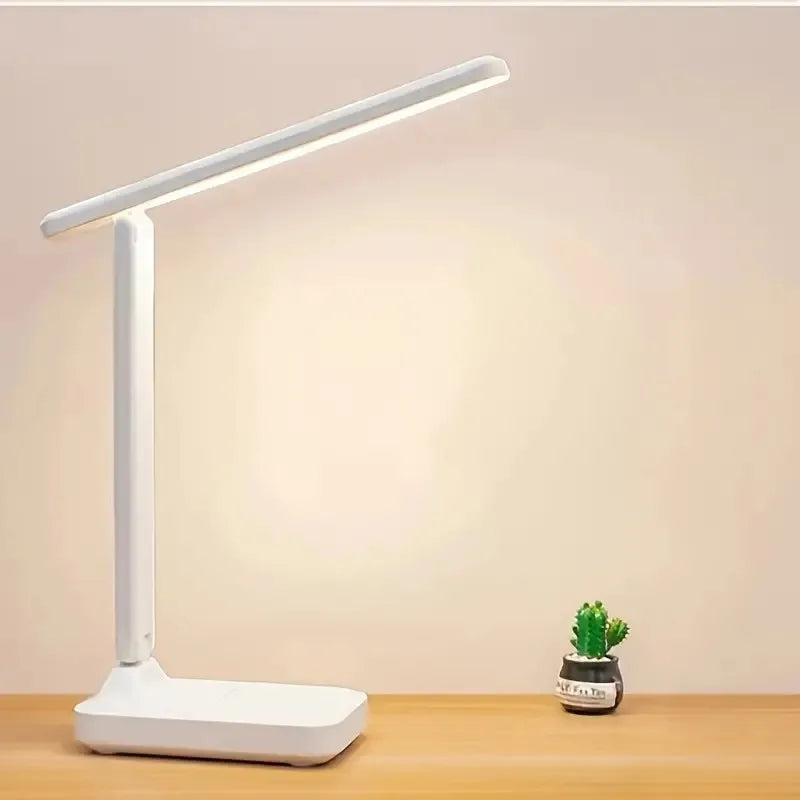 Faltbare LED Schreibtischlampe Weiß – Praktische Beleuchtung Für Studium Und Entspannung 3