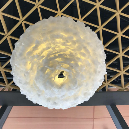 Feather Cloud Hängelampe Gänsefedern – Luftige Eleganz Für Ihr Zuhause 2