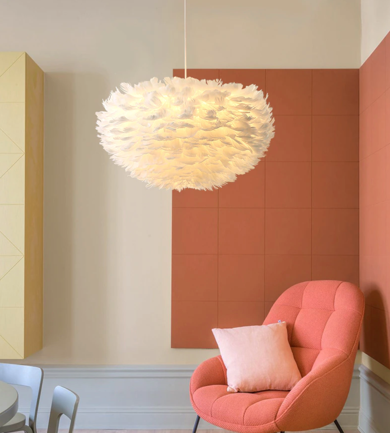 Feather Cloud Hängelampe Gänsefedern – Luftige Eleganz Für Ihr Zuhause 4
