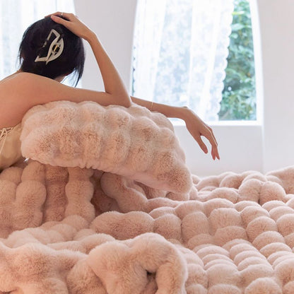 Flauschige Kuscheldecke für Weihnachten – Gemütliche Wärme für Kalte Tage 3
