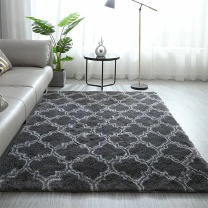 Flauschiger Shaggy-Teppich Graphit – Gemütlicher Stil für Jedes Wohnzimmer 3