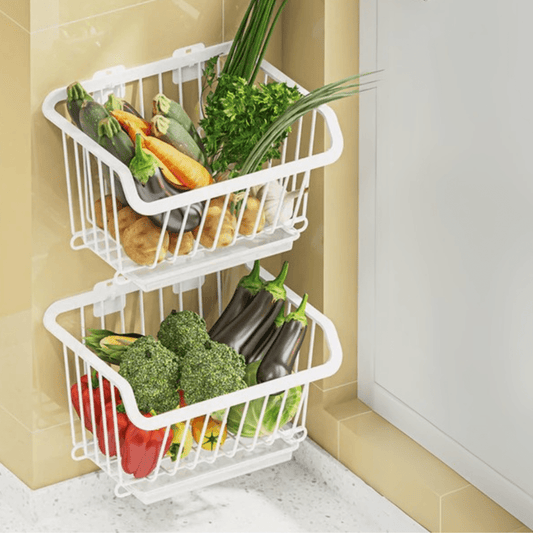 Flexi-Store Korbregal Edelstahl – Elegante Lösung Für Ordnung 1
