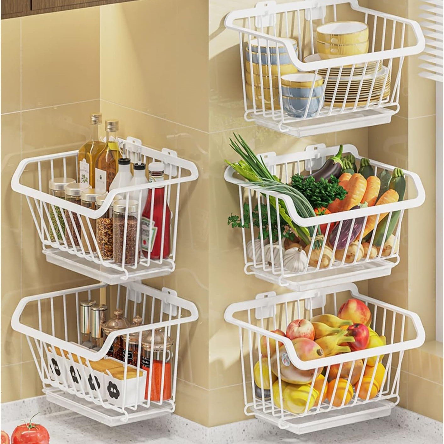 Flexi-Store Korbregal Edelstahl – Elegante Lösung Für Ordnung 3