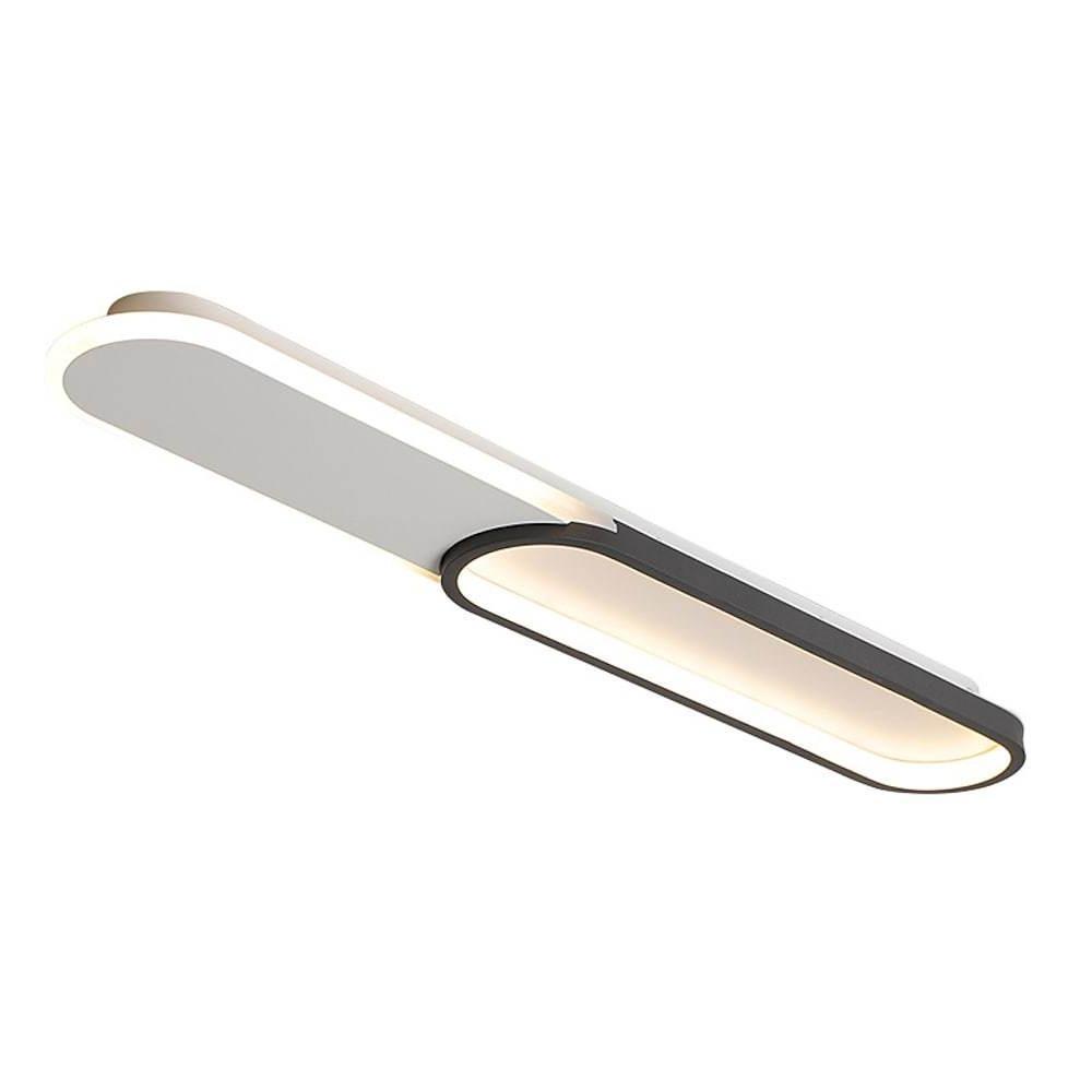 FlushElegance LED Deckenleuchte – Modernes Rechteckiges Design für Stil 0