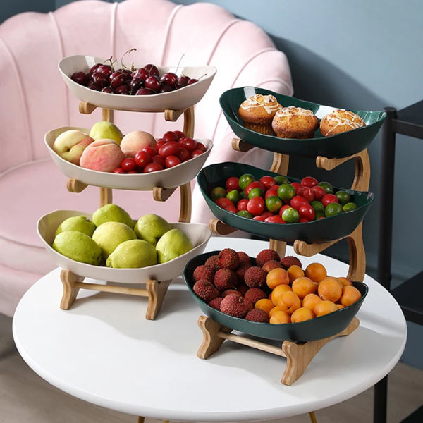 FruitWave Obstschale – Elegante Präsentation Für Obst Und Snacks 1