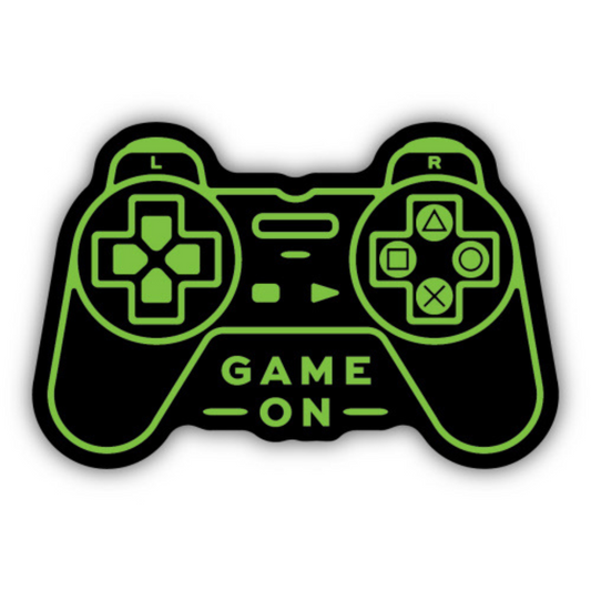 Game On Controller-Aufkleber – Ausdruck Ihrer Gaming-Leidenschaft 0