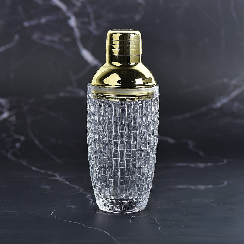 Gatsby Cocktailshaker Aus Glas Und Edelstahl – Stilvolles Mixen Für Elegante Abende 2
