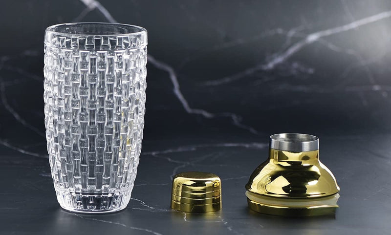 Gatsby Cocktailshaker Aus Glas Und Edelstahl – Stilvolles Mixen Für Elegante Abende 4