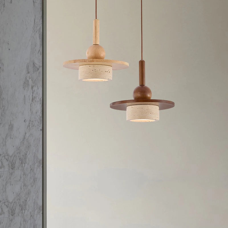 Gelber Höhlenstein Wabi-Sabi Kronleuchter – Einzigartige Vintage-Atmosphäre für Ihr Zuhause 1