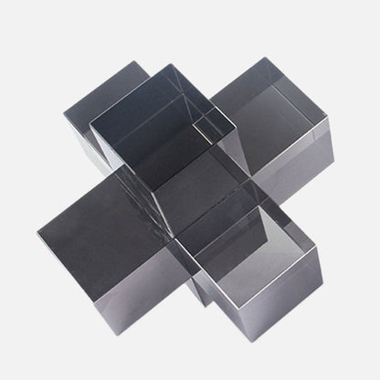 Geometrische Kristallkreuzstatue – Stilvolle Eleganz Für Jeden Raum 7
