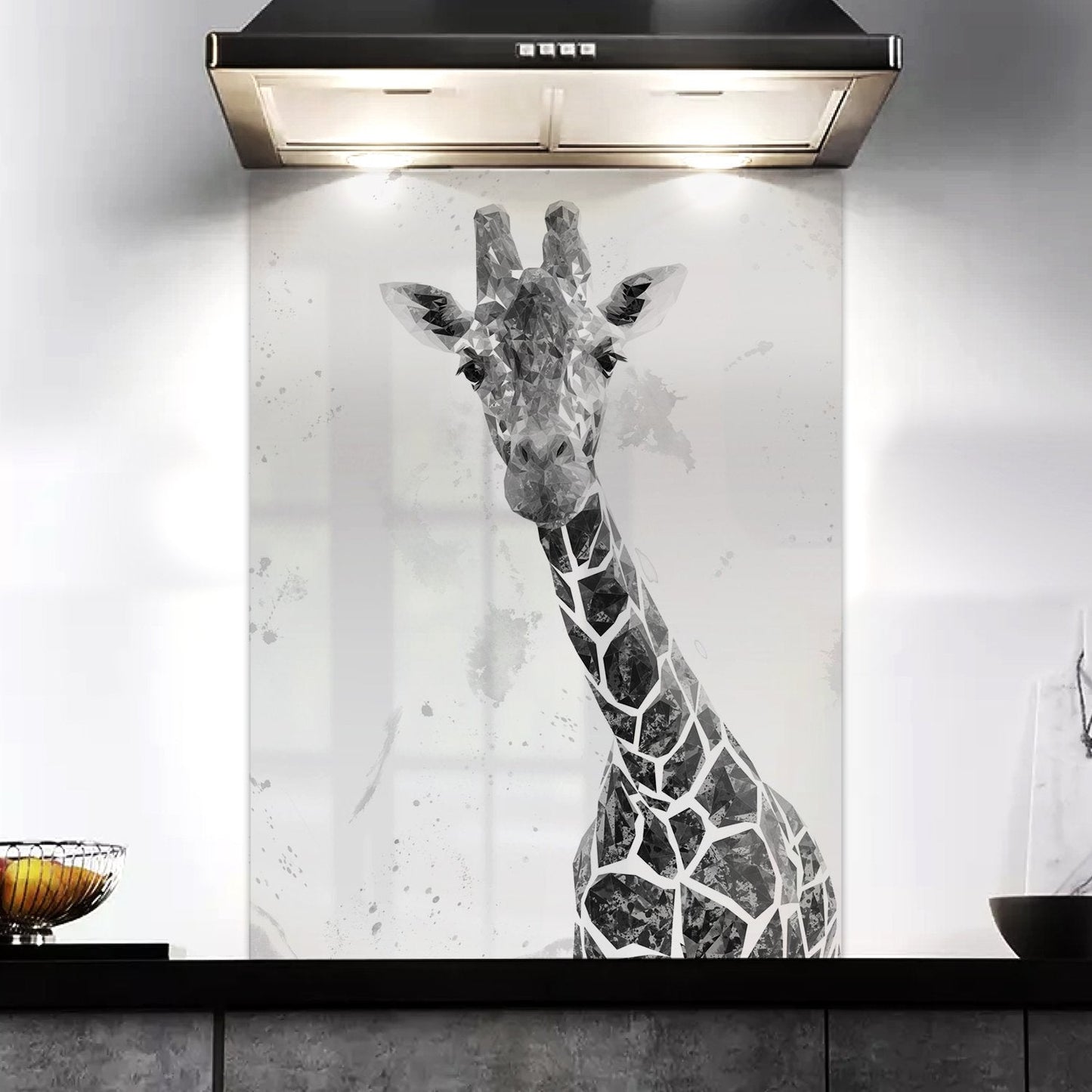 George Die Giraffe Küchenrückwand – Stilvolles Design und Praktische Funktionalität 1