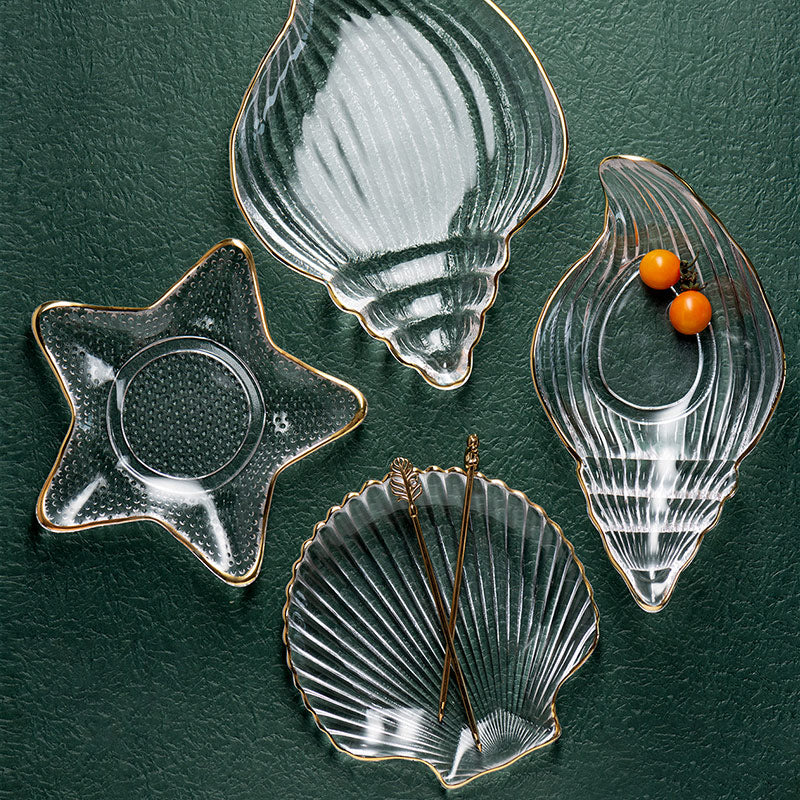 Glasschale Muscheldesign Transparent – Elegante Akzente Für Ihr Zuhause 2