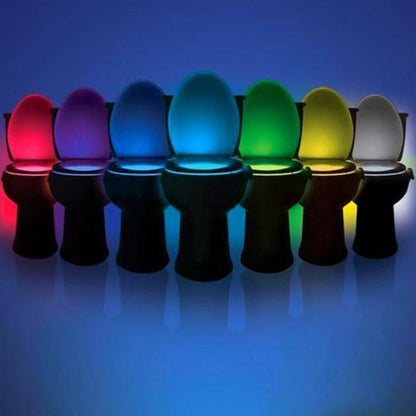 GlowBowl Toiletten-Nachtlicht – Bewegungsaktivierte LED-Beleuchtung Für Sicheres Nachtbesuchen 2