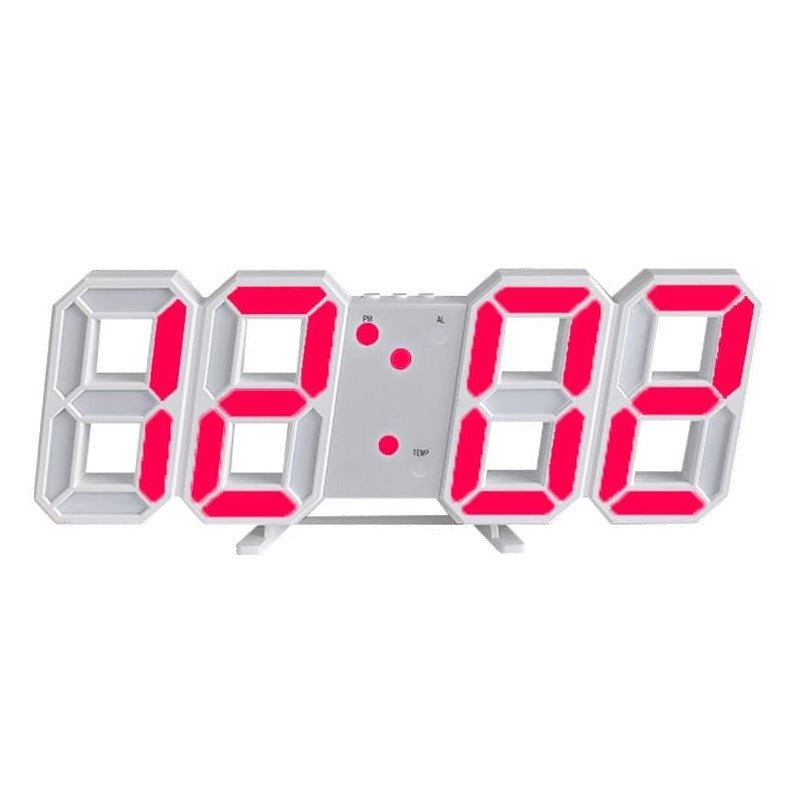 GlowTime 3D LED Wanduhr – Stilvolles Design Mit Anpassbarer Beleuchtung 6