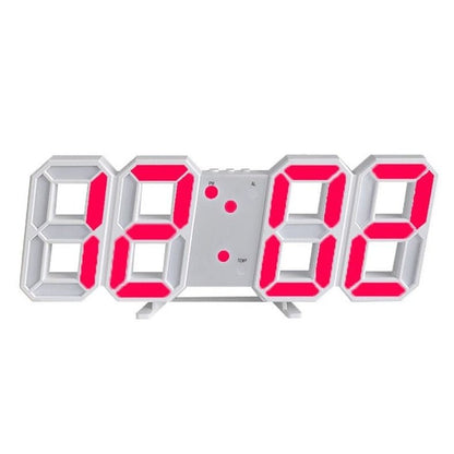GlowTime 3D LED Wanduhr – Stilvolles Design Mit Anpassbarer Beleuchtung 7