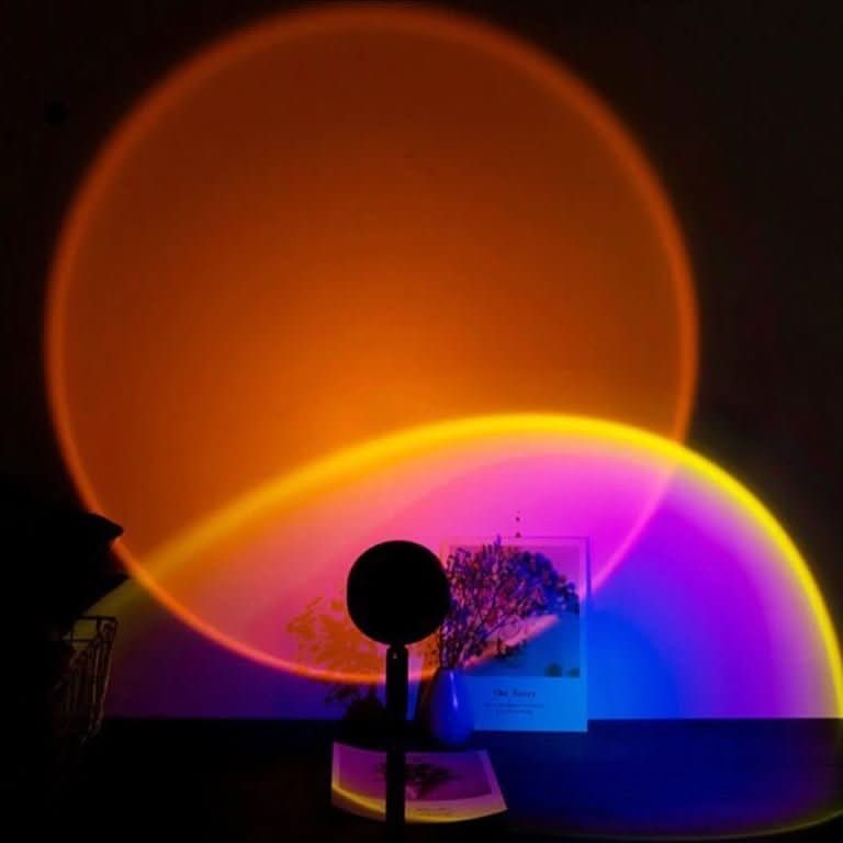 Golden Glow Sonnenuntergangsprojektionslampe – Entspannende Lichtmagie Für Ihr Zuhause 4