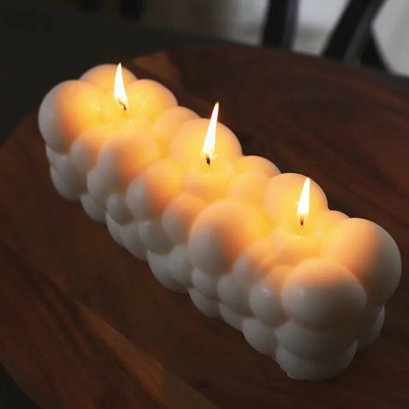 Große 29 cm Wolkenkerze Silikonform – Kreative Backform Für Einzigartige Kreationen 3