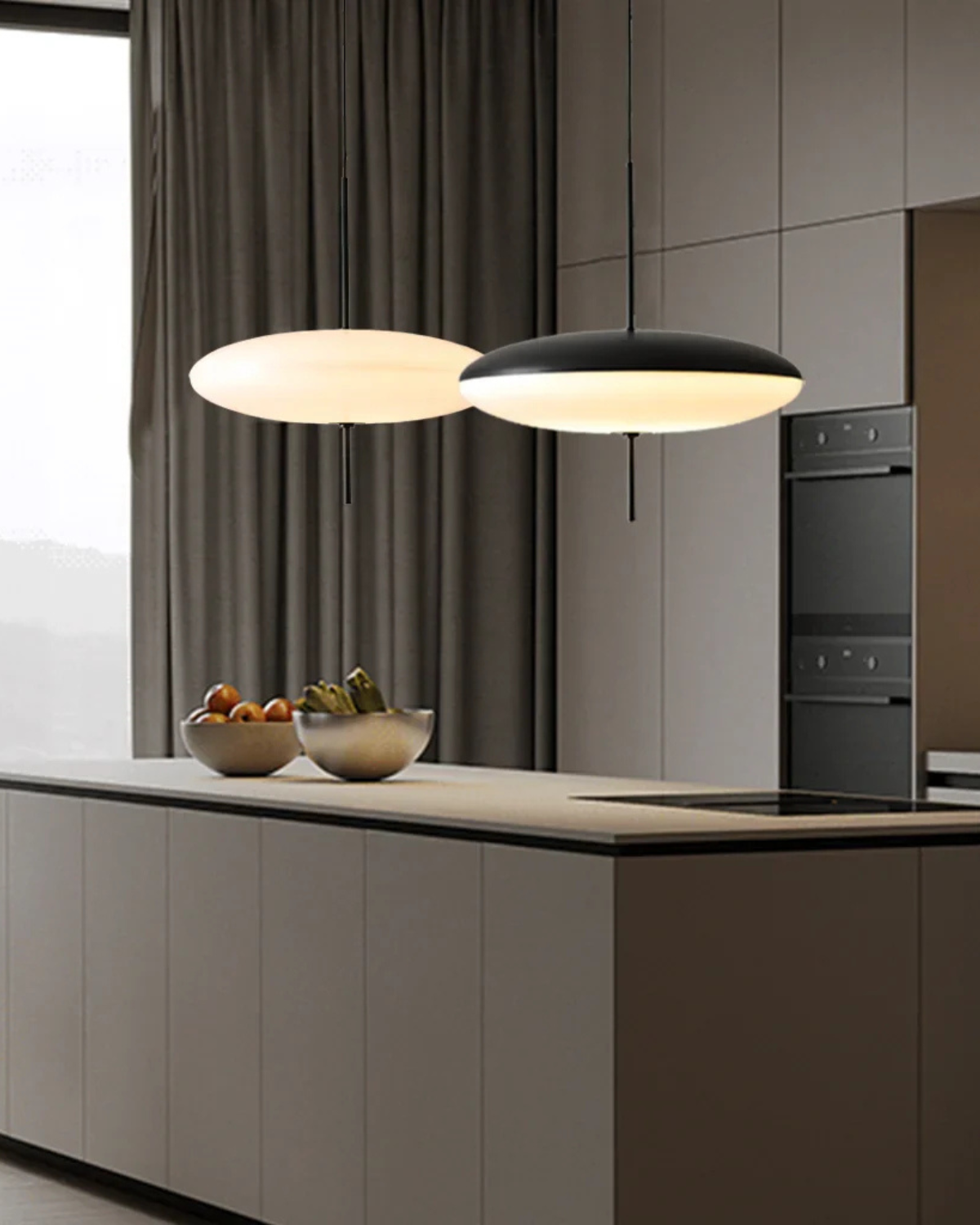 Hängeleuchte Opalscheibe - Modernes Lichtdesign