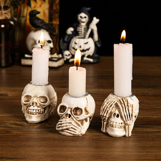 Halloween Schädel Kopf Dekoration – Gruselige Stimmung Für Ihr Fest 2