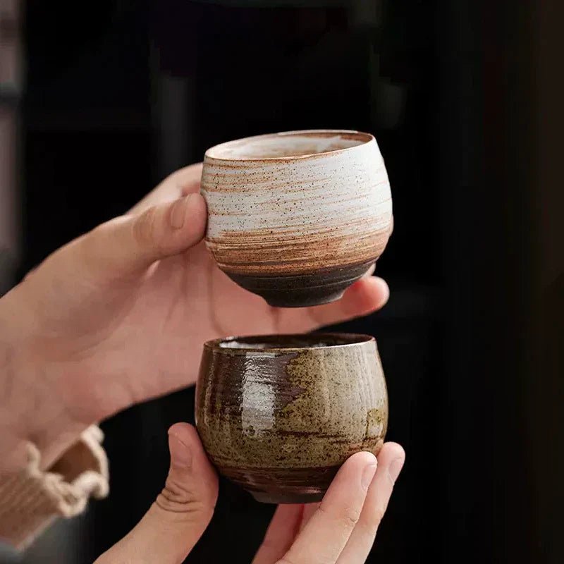 Handgefertigte Espressotassen Aus Glasierter Keramik – Einzigartiges Design Für Ihren Kaffeegenuss 1