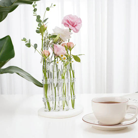 Handgefertigte Glasvase – Kreative Blumendekoration Für Jeden Raum 1