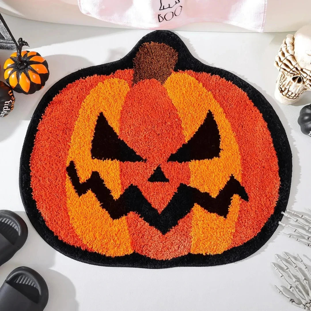 Handgefertigter Halloween-Teppich Kunstfaser – Festliche Atmosphäre Für Ihr Zuhause 1