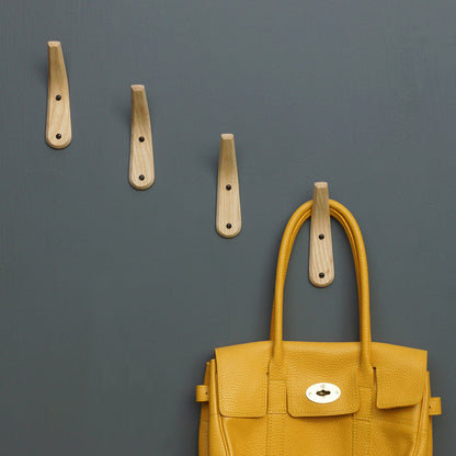 Handgefertigter Wandhaken Aus Holz – Elegante Aufbewahrung Für Schmuck Und Mäntel 0