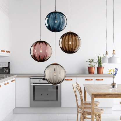 Hängelampe Glas Kristall – Elegante Lichtquelle für Stilvolles Ambiente 0