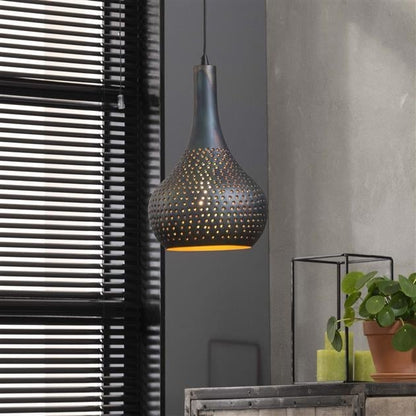 Hängelampe Industrial Cone Aya – Handgefertigte Lichtkunst für Einladende Räume 0