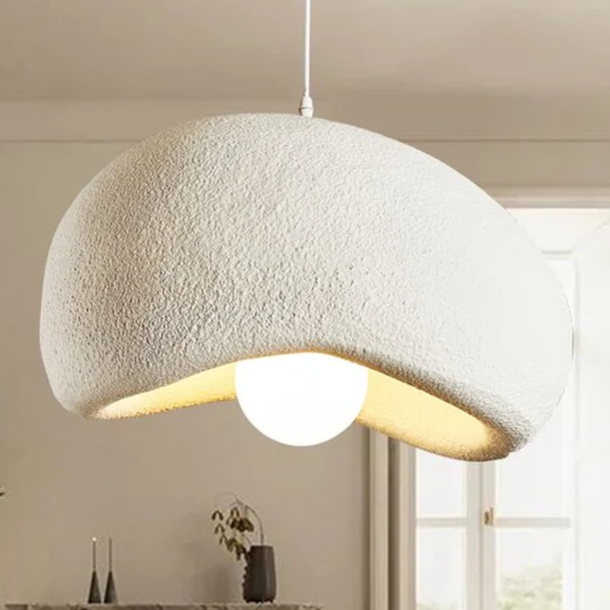 Hängelampe Muschelform - Modernes Lichtdesign