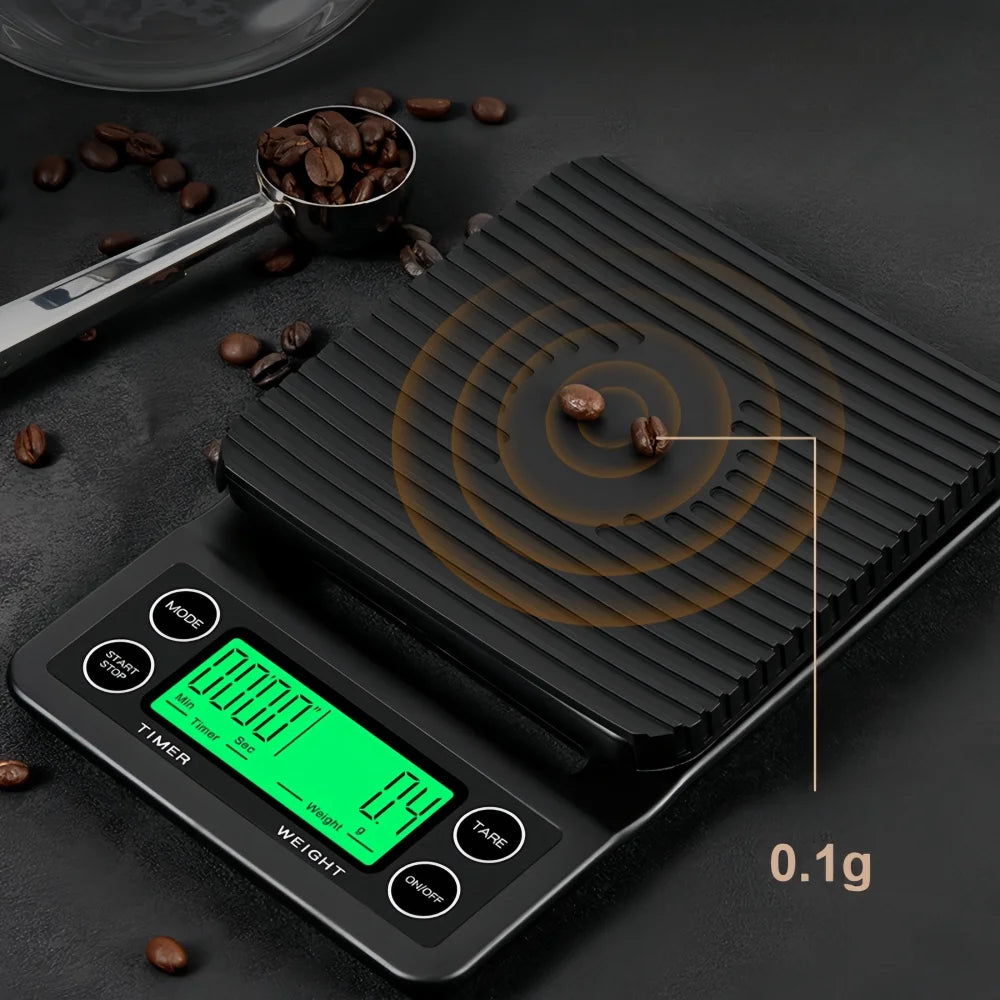 Hochpräzise Kaffeewaage LCD – Perfekte Messgenauigkeit Für Ihren Kaffee 2