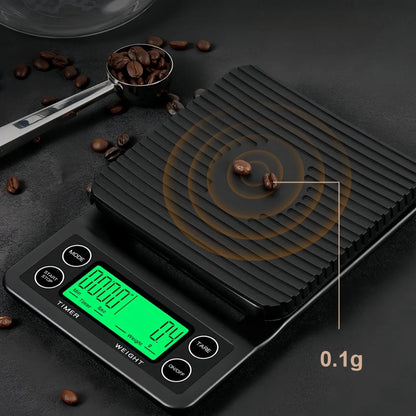 Hochpräzise Kaffeewaage LCD – Perfekte Messgenauigkeit Für Ihren Kaffee 2
