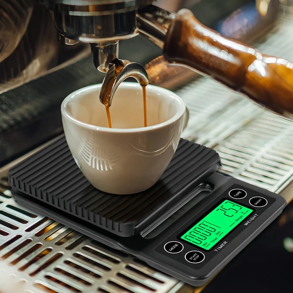 Hochpräzise Kaffeewaage Mit LCD-Anzeige – Perfekte Messungen Für Kaffeegenuss 3