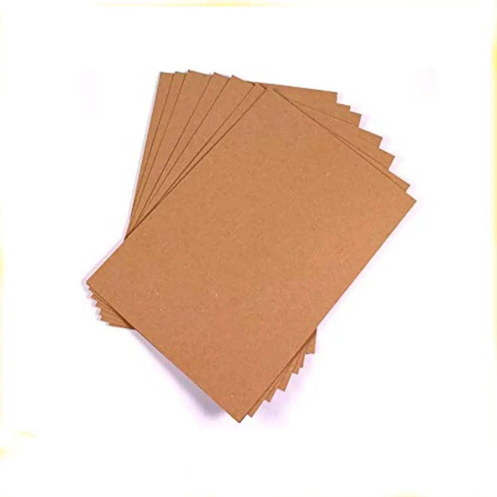 Hochwertiges Kraftpapier A4 Naturbraun – Perfekt Für Kreative Bastelprojekte 0