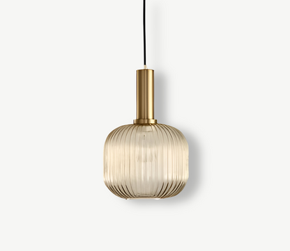 Hued Ribbed Pendelleuchte Vintage – Stilvolle Beleuchtung für Ihr Zuhause 9