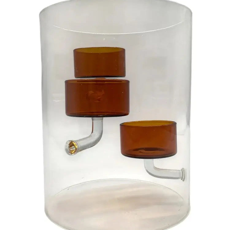 Hurricane Kerzenhalter Aus Glas – Stilvolle Beleuchtung Für Teelichter 4
