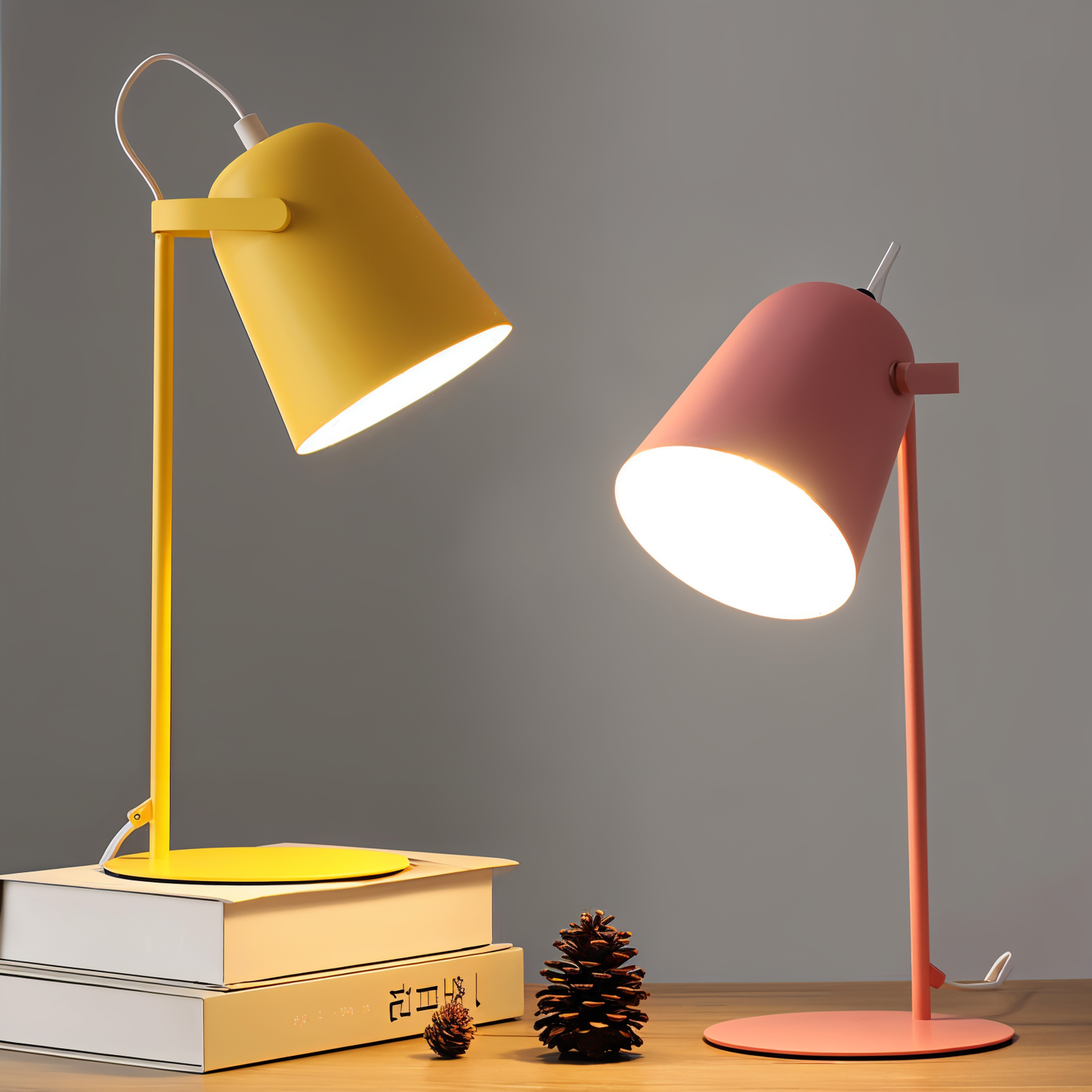 Hygge Bunte Tischlampe – Spielerische Energie Für Kreatives Arbeiten 1