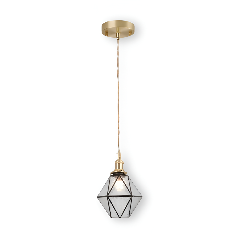 IllumaStyle Geometrische Pendelleuchte Kupfer – Stilvolles Licht Für Ihr Zuhause 12