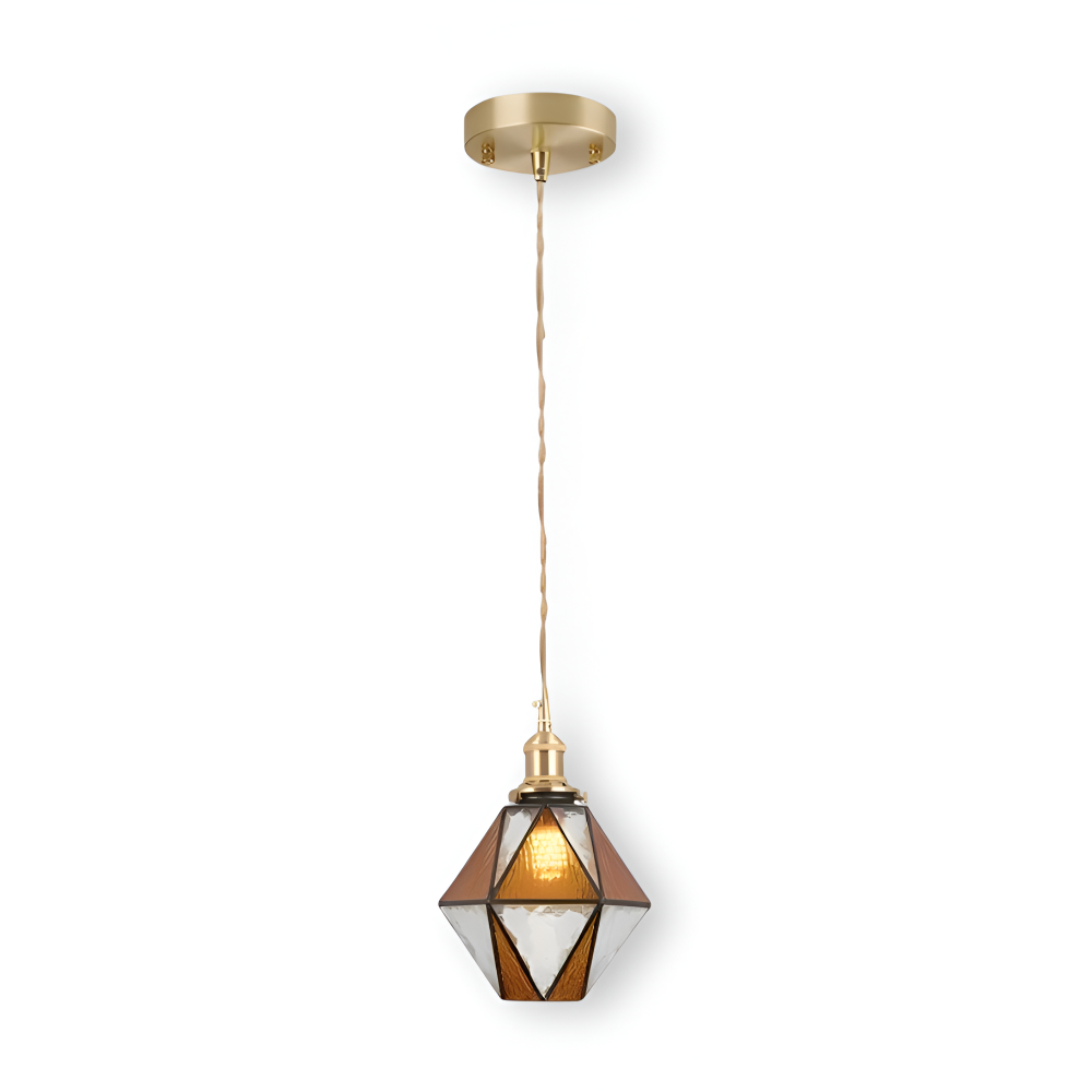 IllumaStyle Geometrische Pendelleuchte Kupfer – Stilvolles Licht Für Ihr Zuhause 15