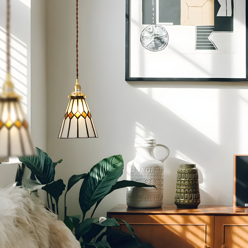 IllumaStyle Geometrische Pendelleuchte Kupfer – Stilvolles Licht Für Ihr Zuhause 2