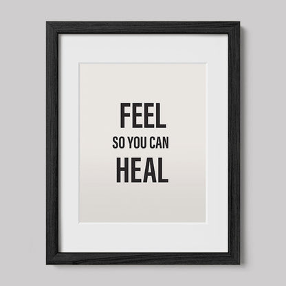 Inspirierender Druck Für Emotionale Heilung – Positive Gedanken Für Ihr Zuhause 0
