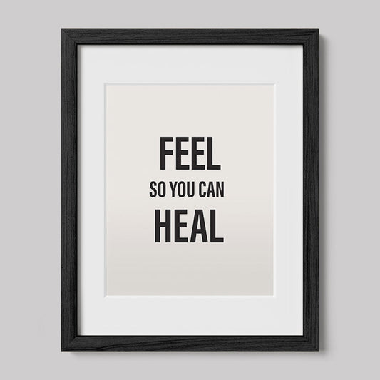 Inspirierender Druck Für Emotionale Heilung – Positive Gedanken Für Ihr Zuhause 0