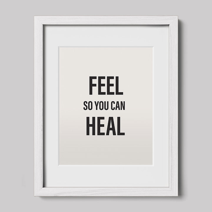 Inspirierender Druck Für Emotionale Heilung – Positive Gedanken Für Ihr Zuhause 2