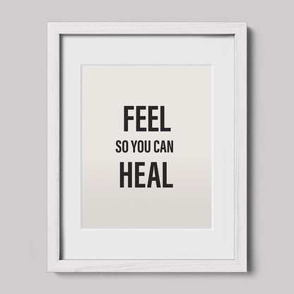 Inspirierender Druck Für Emotionale Heilung – Positive Gedanken Für Ihr Zuhause 2
