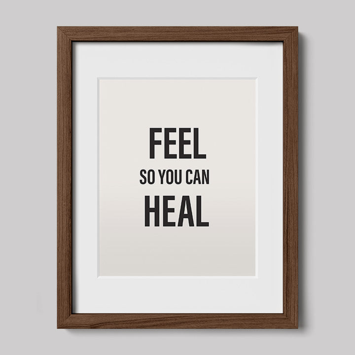 Inspirierender Druck Für Emotionale Heilung – Positive Gedanken Für Ihr Zuhause 4