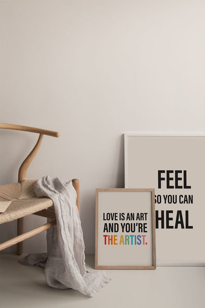 Inspirierender Druck Für Emotionale Heilung – Positive Gedanken Für Ihr Zuhause 5