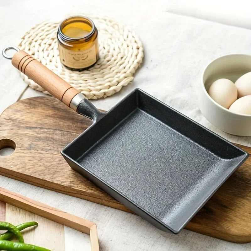 Japanische Gusseisen Eierpfanne – Perfekte Ergebnisse Für Tamagoyaki 0