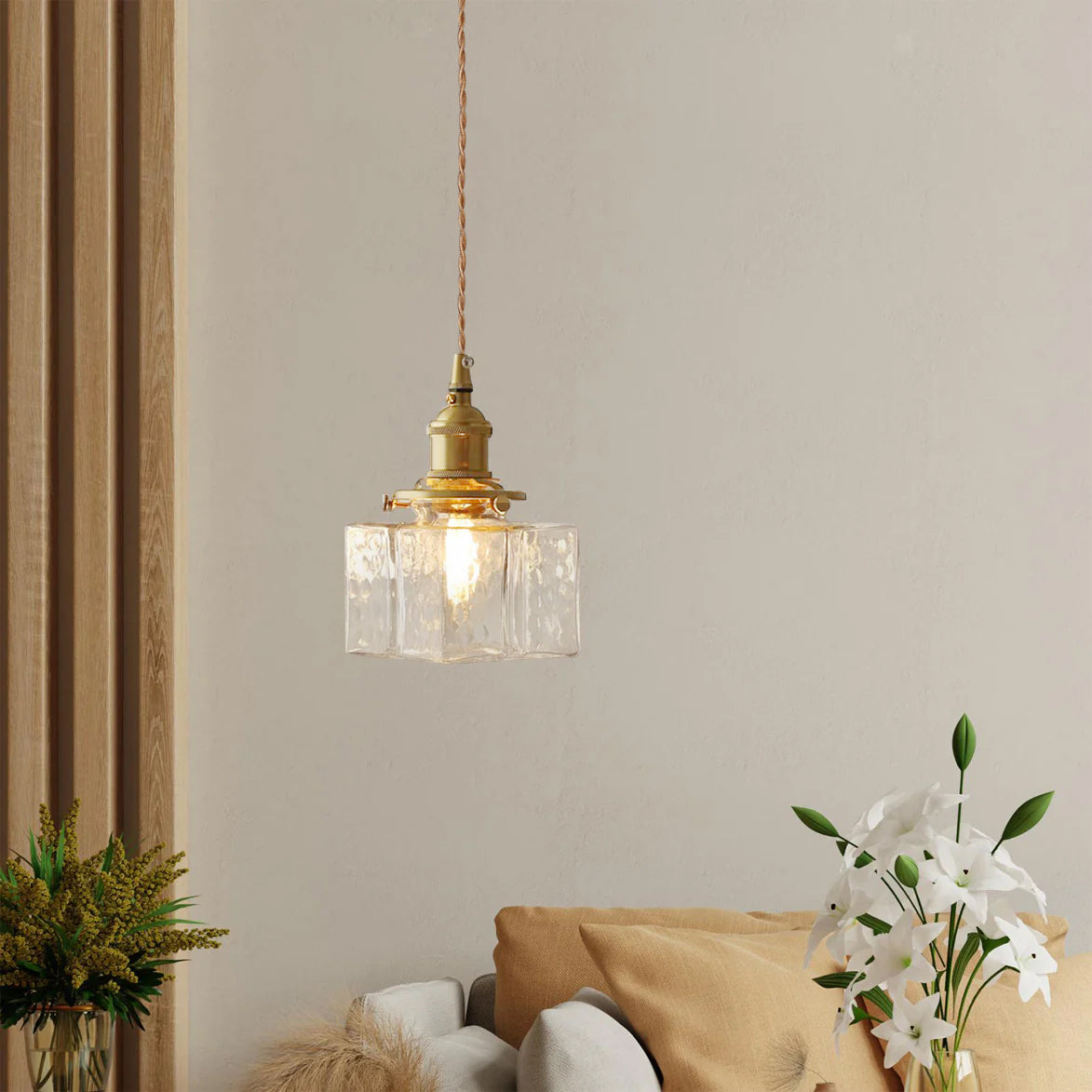 Jewel Glas Messing Pendelleuchte – Elegante Lichtakzente für Ihr Zuhause 5